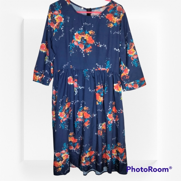 50s/60s Retro Syle Dress SIZE 3XL - Picture 9 of 15